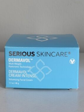 Serious Skincare Dermavol Intense Volumizing Facial Cream 1.7 Oz New Sealed